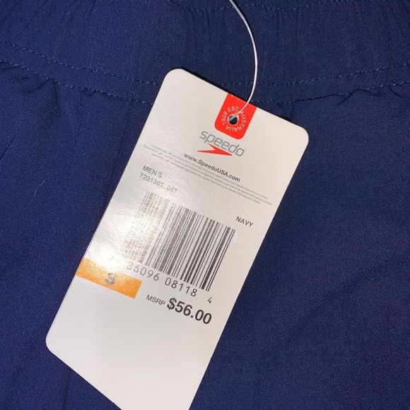 Speedo Men’s Navy Pants Size Small NWT - Picture 3 of 4
